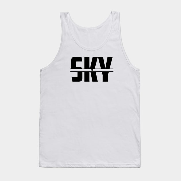 OFSKY-LINE Tank Top by Ciangeloc